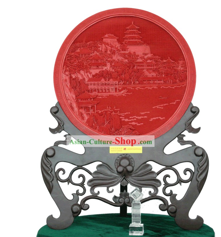 Chinese Palace Lacquer Works-The General View of Yi He Yuan (out of stock)