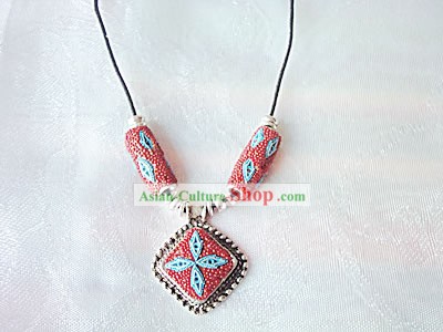 Tibet Sea Blessing Coral Necklace 2