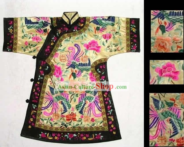 100 Percent Hand Made Embroidery Robe of Chinese Empress