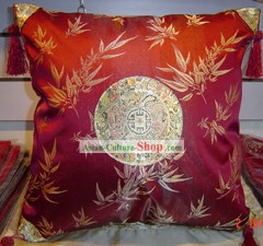 Chinese Classic Bamboo Silk Cushion