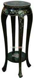 Chinese Palace Lacquer Ware Flower Shelf 1