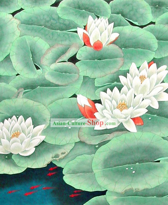 Chinese Traditional Painting-Summer Lotus