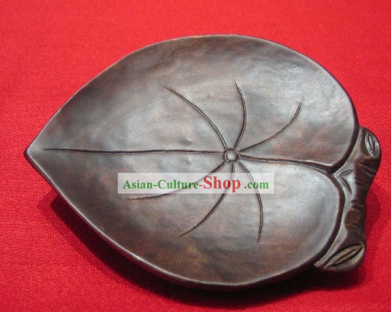 Chinese Hand Made Birch Leaf Shape Tablemat
