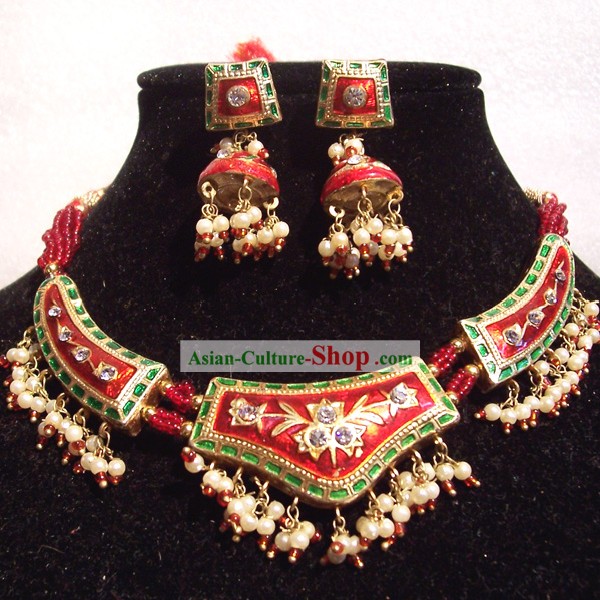 Indian Fashion Jewelry Suit-Lucky Red Baby