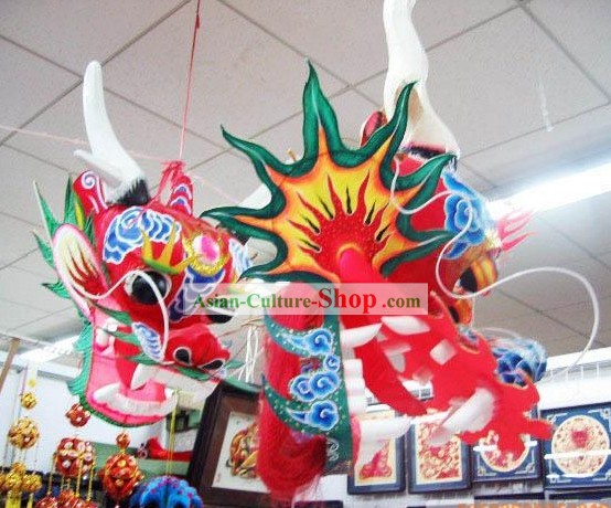 866 Inches Chinese Traditional Hand Made and Painted Kite - Long Dragon