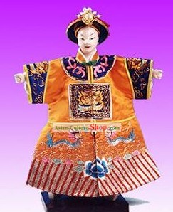 Chinese Classic Original Hand Puppet Handicraft-Emperor of Qing