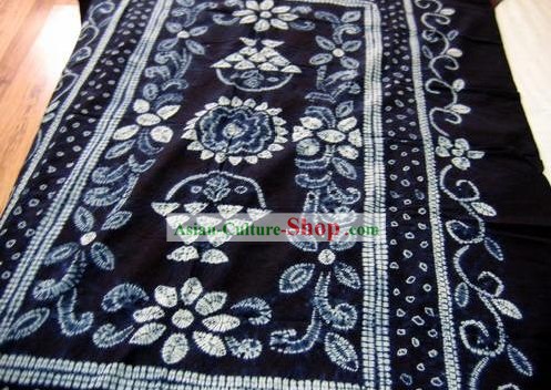 Chinese Classical Large Batik Tablecloth-Blooming