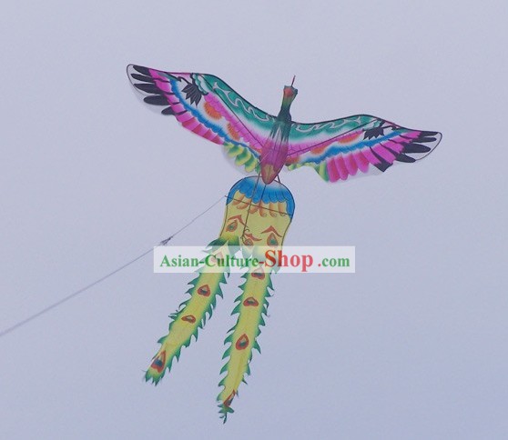 Chinese Traditional Hand Painted Phoneix Kite