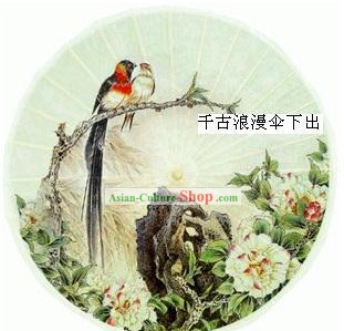 Chinese Traditional Hand Made Bird Umbrella