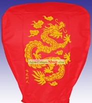 Chinese Classic Dragon Kong Ming Lantern 10 Pieces Set