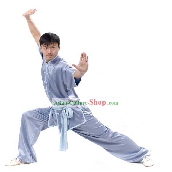 Chinese Professional Silk Wushu Uniform/Wushu Clothing