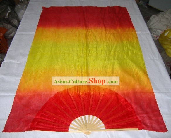 Chinese Colour Changing Silk Fan
