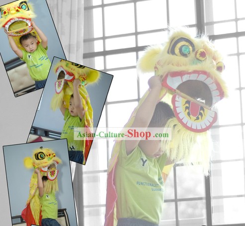 Happy Celebration Traditional Handmade Lion Dance Costumes
