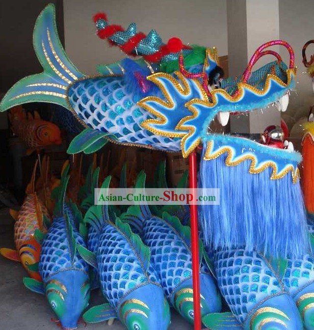 One Person Play Celebration and Parade Dragon