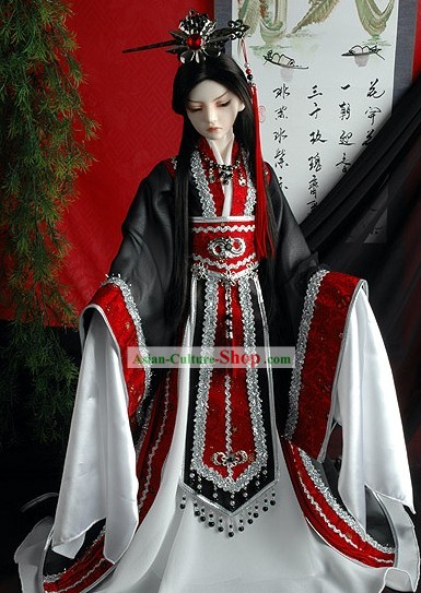 Ancient Chinese Government Official Cosplay Costume Complete Set