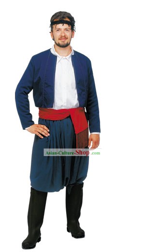 Cretan Male Traditional Greek Costume