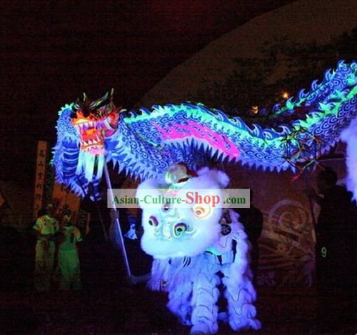 Luminous Traditional Dragon Dance Costume Complete Set