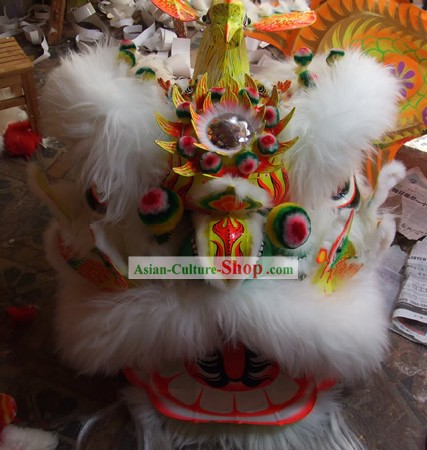 Chinese Classical Phoenix Fut San Lion Dance Costumes Complete Set