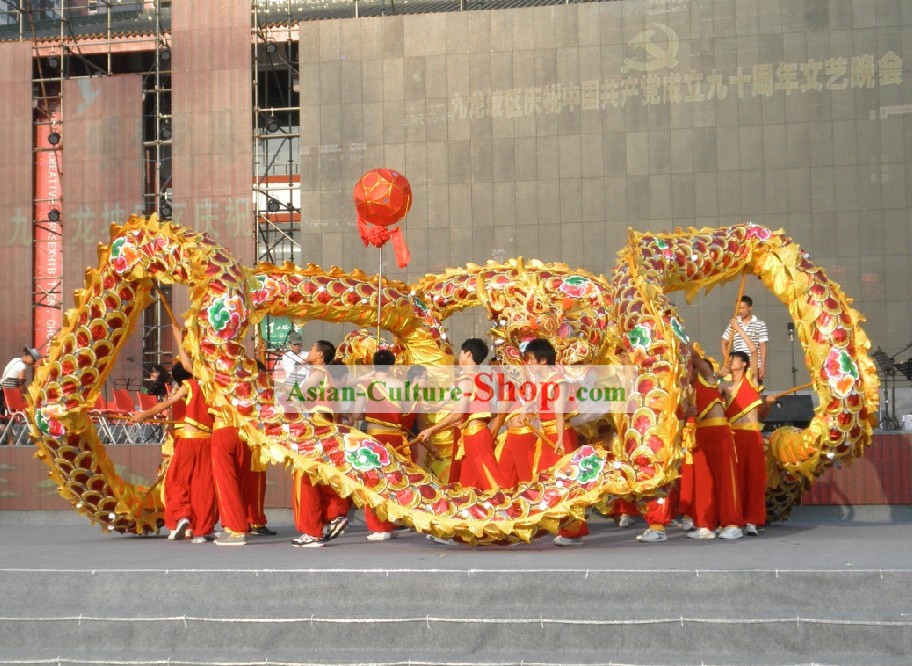 Supreme Big Event Celebration Olympic Games Opening Ceremony Dragon Dance Costume Complete Set