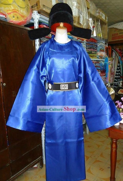 Ming Dynasty Government Official Costume and Hat