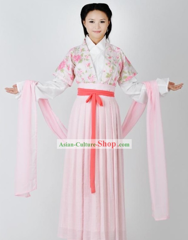 Ancient Chinese Imperial Palace Lady Clothing Complete Set
