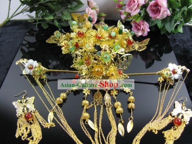 Ancient Chinese Royal Wedding Hair Accessories