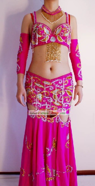 Hand Made Belly Dance Costumes Complete Set