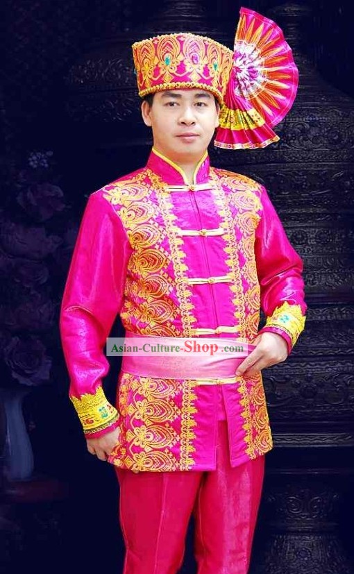 Traditional Thailand Clothing Set for Men