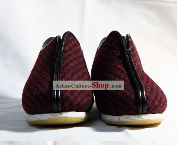 Chinese Handmade Bu Ying Zhai Cotton Shoes for Women