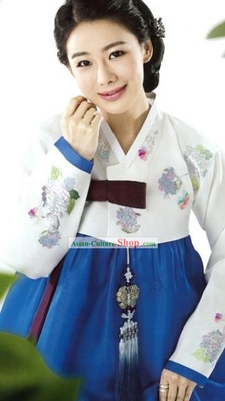 Korean Traditional Women's Every Wear Hanbok Clothing