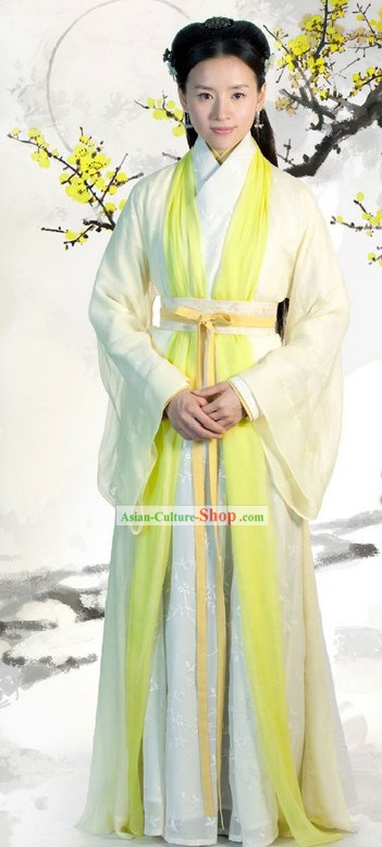 Chinese Ming Dynasty Hanfu Clothing Complete Set for Beauty