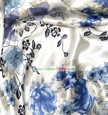 Hangzhou Flower 100 Percent Chinese Silk