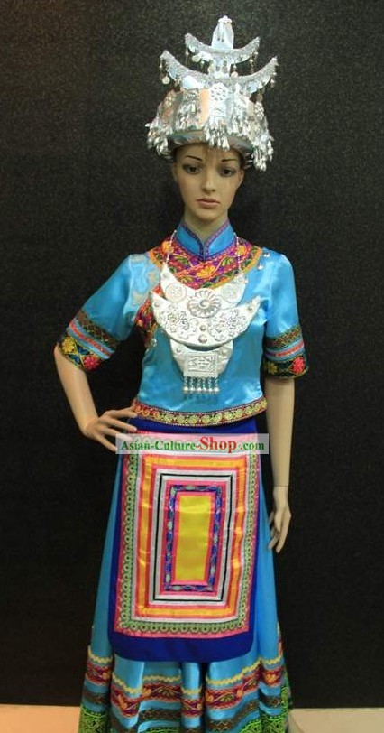 Chinese Miao Clothing and Hat