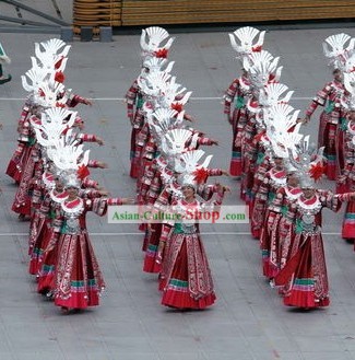 Beijing Olympic Games Opening Ceremony Miao Dance Costumes Complete Set