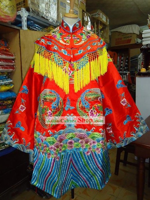 Traditional Chinese Phoenix Wedding Dress