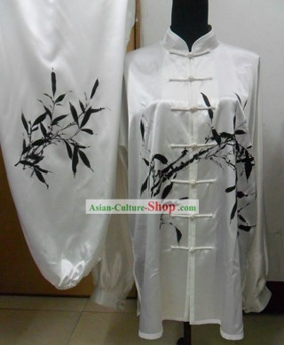 Traditional Chinese Silk Bamboo Kung Fu Clothing