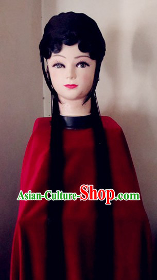 Traditional Chinese Dramatic Opera Long Wig for Women