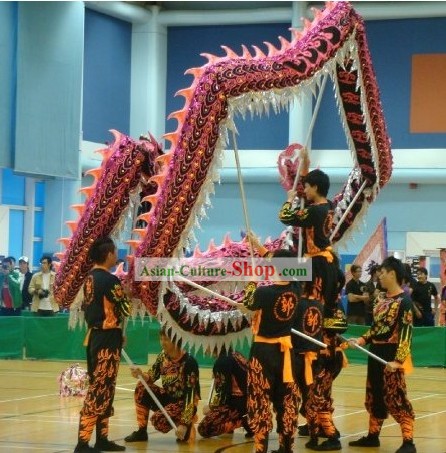 Happy Festival Celebration Luminous Dragon Dance Costumes Complete Set