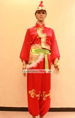 Traditional Chinese Chopsticks Dance Costumes for Women