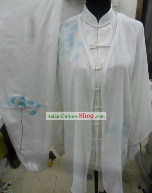 Chinese Traditional Silk Tai Chi Chuan Costumes for Women