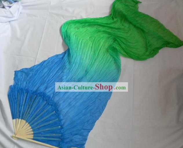Chinese Classic Color Changing Silk Dance Fan