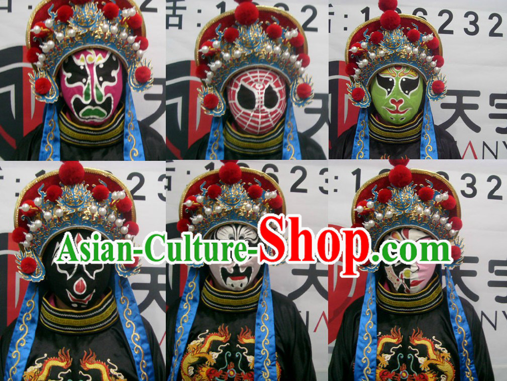 Handmade Mysterious Chinese Sichuan Arts Changing Mask