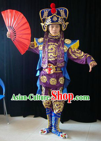 Chinese Mask Change Costumes Hat Boots Masks Complet Set