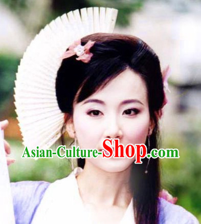 Ancient Chinese Beauty Fan Style Hair Accessories