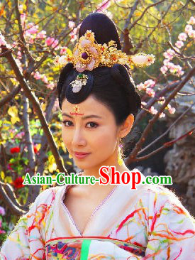 Ancient Chinese Princess Hair Accessories Complete Set for Brides