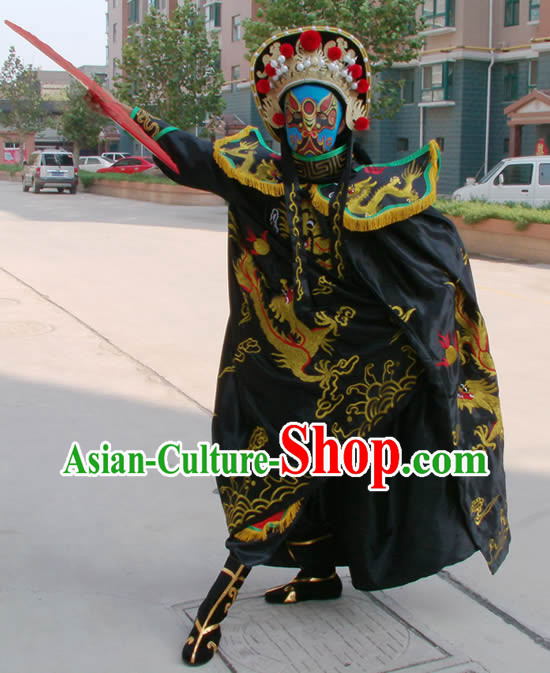 Bian Lian Face Mask Changing Costumes Hat Eight Masks Music CD and Teaching DVD Ccomplete Set