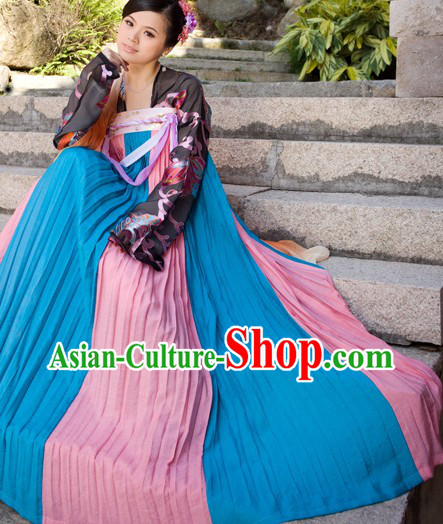 Tang Dynasty Princess Clothing Complete Set for Women