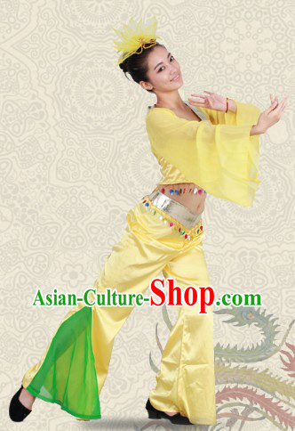 Stage Performance Yangge Dance Suit for Women