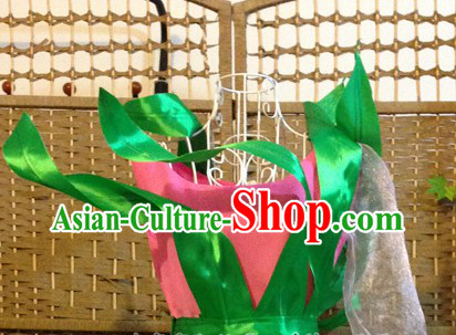 Traditional Chinese Lotus Stage Performance Dance Costumes for Women
