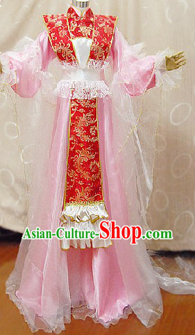 Ancient Chinese Imperial Palace Concubine Cosplay Suits Complete Set